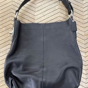 Coach Black Leather Bag